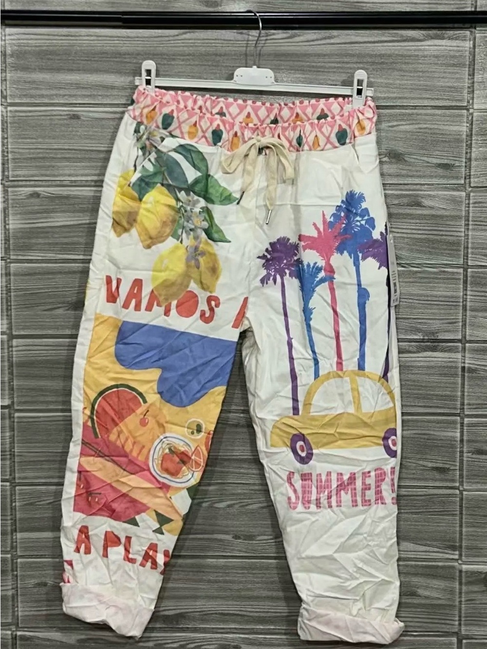 Zoptby Printed
Pants Yellow